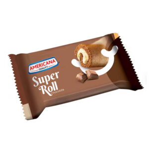 Americana Swiss Roll- Chocolate Super Roll 60g