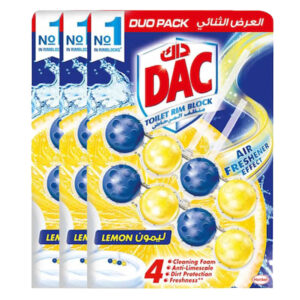 داك قطع على شكل كريات لتنظيف وتبييض المرحاض برائحة الليمون