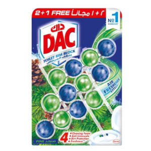 داك منظف ومعطر المرحاض برائحة الصنوبر بتأثير ثلاثي