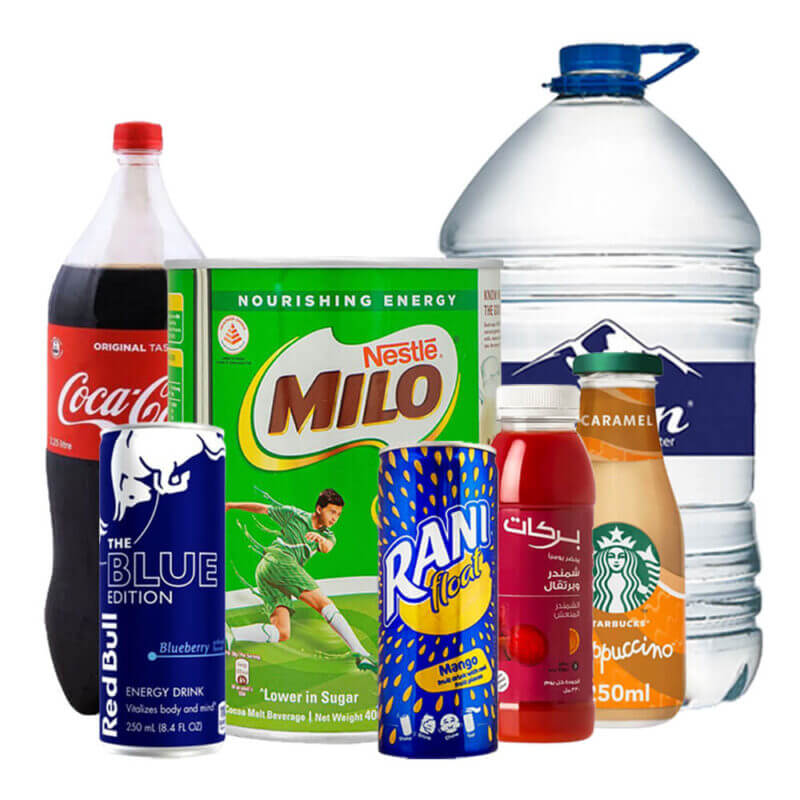 Drinks, Juices and Water
