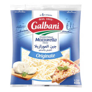 غالباني جبن موتزاريلا مبشور طبيعي أصلي