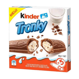 Kinder Tronky Chocolate Bars 90g