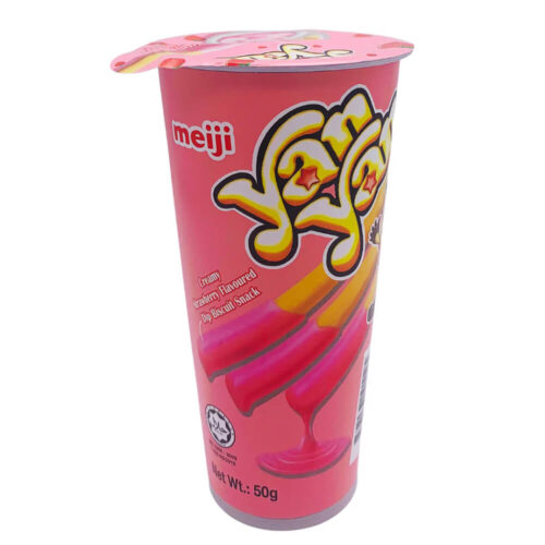 Meiji Yan Yan Strawberry Biscuits 50g