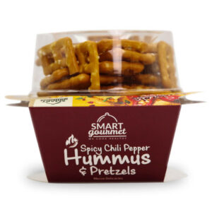 سمارت غورميه حمص الفلفل الحار والبريتزل