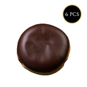 Donut Berliner Regular Chocolate 6 pcs