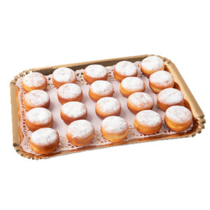 Donut Mini Raspberry 20pcs 1 tray