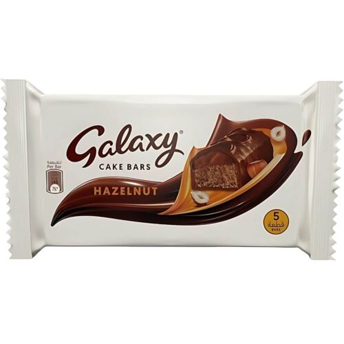 Galaxy Cake Bars Hazelnut 5x27g