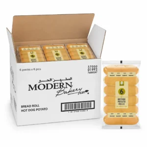 Modern Bakery Bread Roll Hot Dog Potato