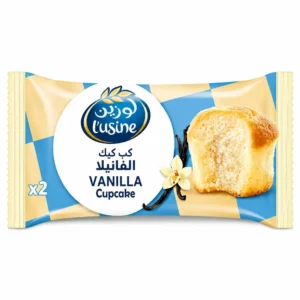 لوزين كب كيك بالفانيلا