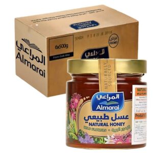 عسل أزهار طبيعي المراعي 500غ
