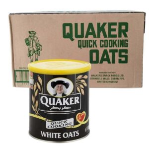 Quaker Quick Cooking Oats Tin