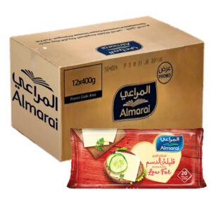 شرائح جبنة قليلة الدسم من المراعي