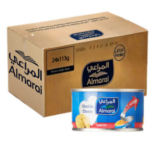 جبنة شيدر معالجة قليلة الدسم من المراعي