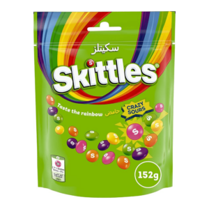 Skittles Fruits Crazy Sours 152g