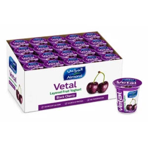 Almarai Vetal Layered Fruit Yoghurt Black Cherry