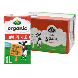 حليب آرلا عضوي قليل الدسم