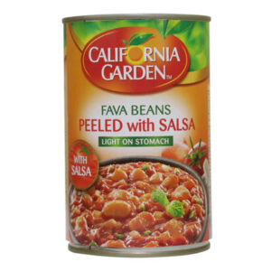 California Garden Peeled Fava Beans w/ Salsa 450g