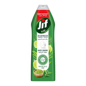 جيف سائل غسيل الأطباق المضاد للبكتيريا بالليمون و الماتشا رغوة مضاعفة