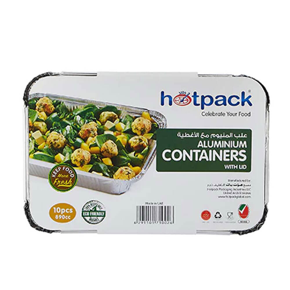 حافظة طعام مع غطاء حجم صغير