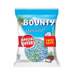 Bounty Miniatures chocolate bar 150gx2 Pack