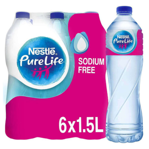 Nestle Pure Life Low Sodium Drinking Water 6x1.5l