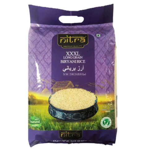 Nitra Long Grain Biryani Rice 5 Kg