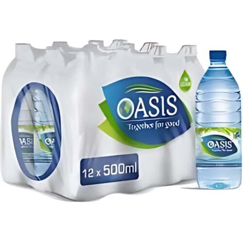 Oasis drinking water regular 12x500ml