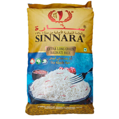 Sinnara Basmati Rice 39kg