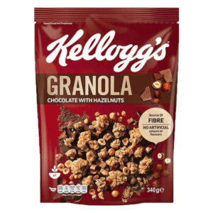 Kellogg's Granola Chocolate with Hazelnuts 340gm