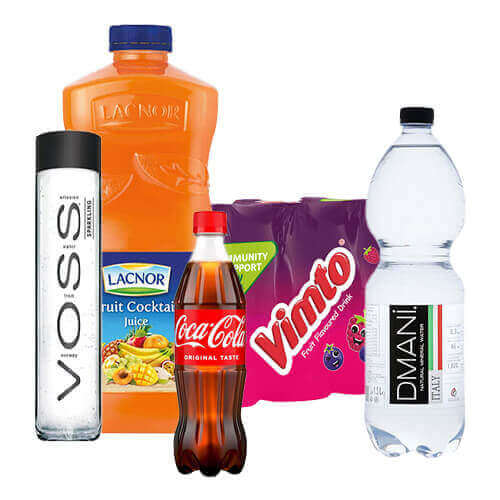 الماء والمشروبات والعصائر