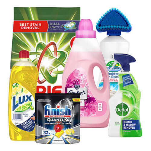 منتجات التنظيف والعناية بالملابس