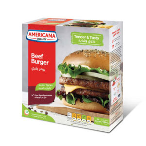 برجر لحم أمريكانا بتوابل عربية