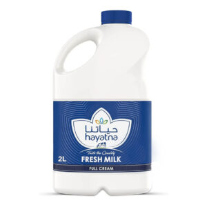 حليب طازج كامل الدسم حياتنا