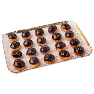 Choux Chocolate Pastry 20pcs 1 tray
