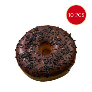 Donut Regular Chocolate Glazed with Chocolate Vermicelli