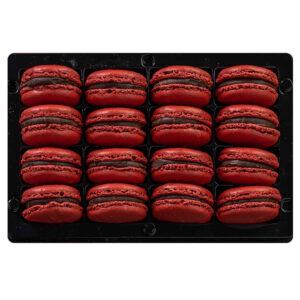 ماكارون بمذاق شوكولاتة