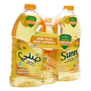 Sunny sun Active Blended Vegetables Oil 2x1.5Ltr +750ml