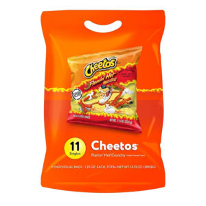 Cheetos crunchy flaming hot