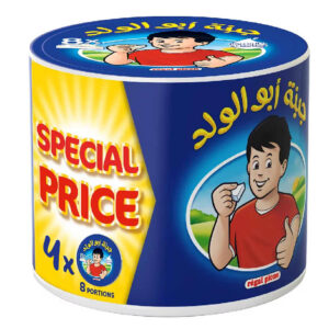 جبنة ريجال بيكون ٨ قطع علبة دائرية