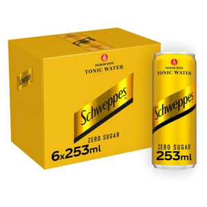 Schweppes Zero Sugar Tonic Water