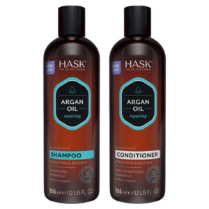 شامبو هاسك بالأرغان 355 مل + بلسم 355 مل