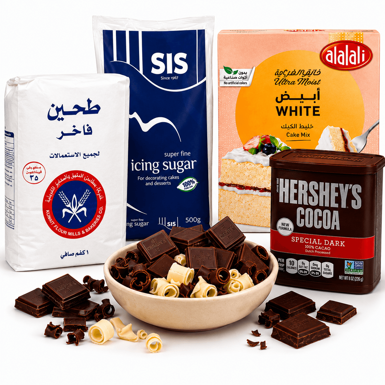 مكونات الخبز المنزلية