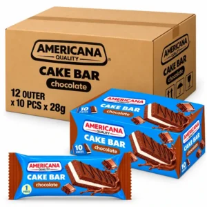 Americana Uncoated Chocolate Cake Bar 20g