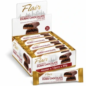 Flair Ajwa Dates Dubai Chocolate Cake Bar