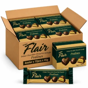 Flair Dubai Chocolate Pistachio Kunafa Pralines