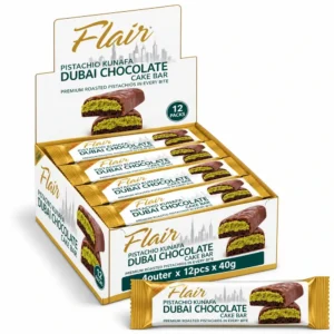 Flair Pistachio Kunafa Dubai Chocolate Cake Bar